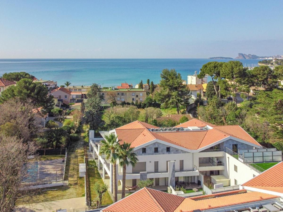T2 Neuf A4 Rdj-Piscine-Acces Direct Plages Et Centre Village- Saint-Cyr-sur-Mer Exterior photo